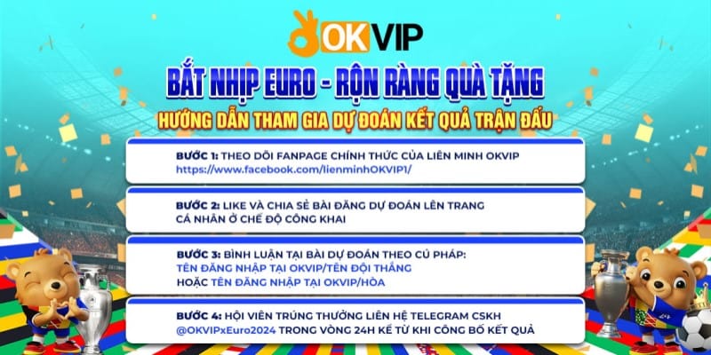 Hướng dẫn tham gia dự đoán kết quả trận đấu